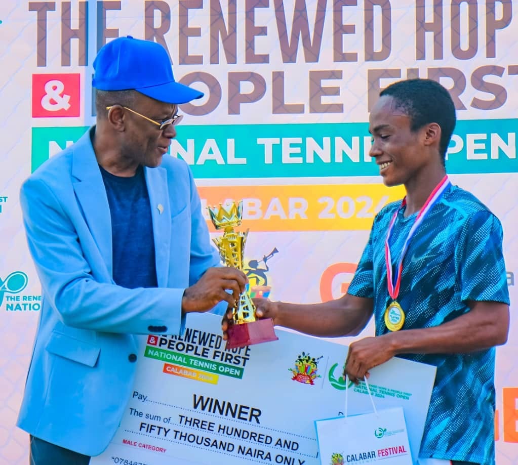 Calabar Agog as Enoh hosts 2nd edition of the Renewed Hope and People First National Tennis Open