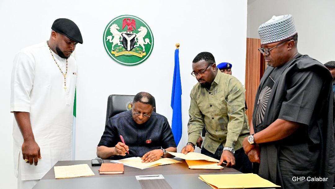 Governor Otu signs 2025 Appropriation Bill Into Law