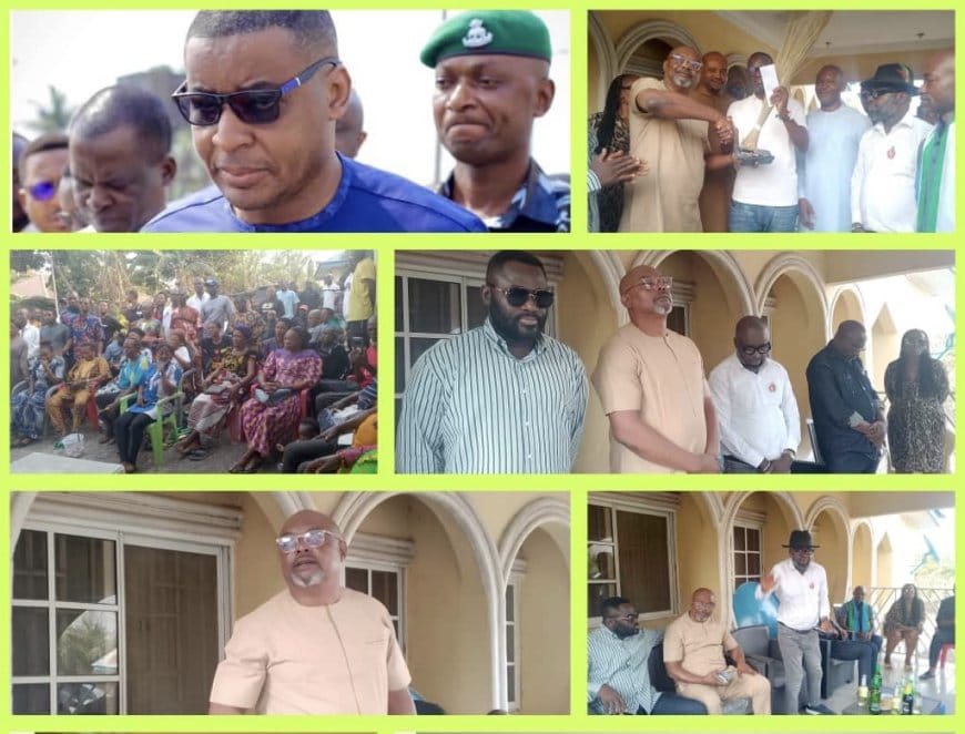 Cross River State Deputy Governor Receives PDP Defectors  In Ogoja
