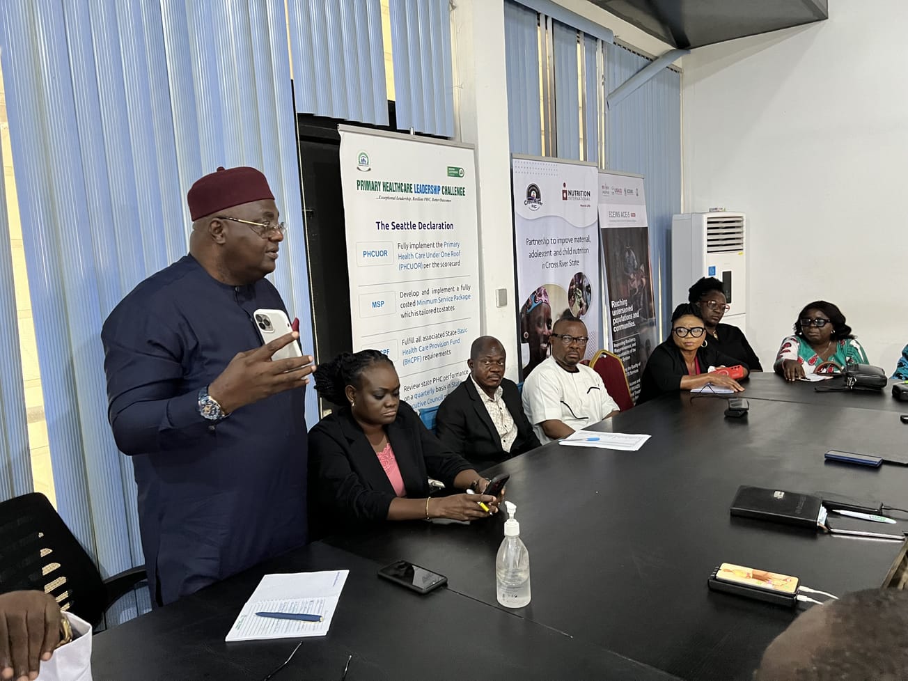 Cross River Gov’t Rallies LG Chairmen to Strengthen Collaboration in Grassroots Healthcare