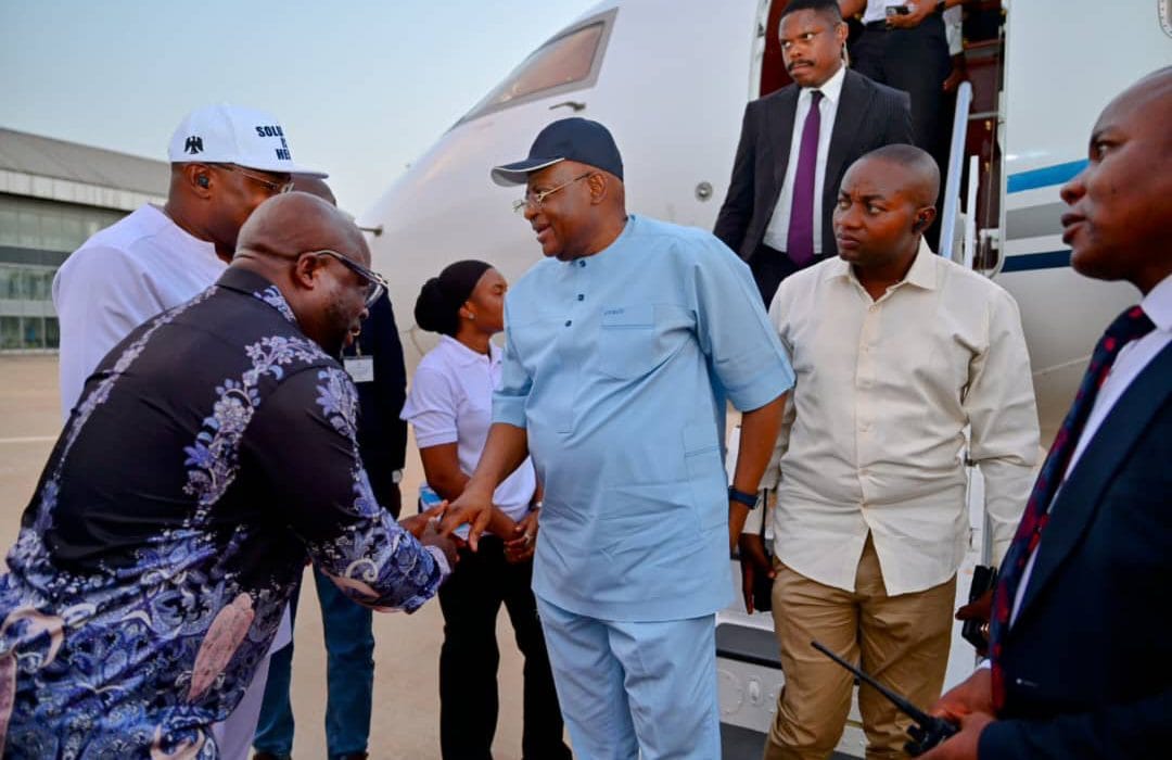 JUST IN: Governor Otu Resumes Duty After 3-Week Annual Leave