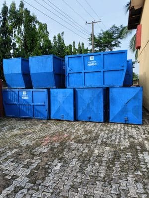 NDDC donates another 79 dumpsters to Cross River