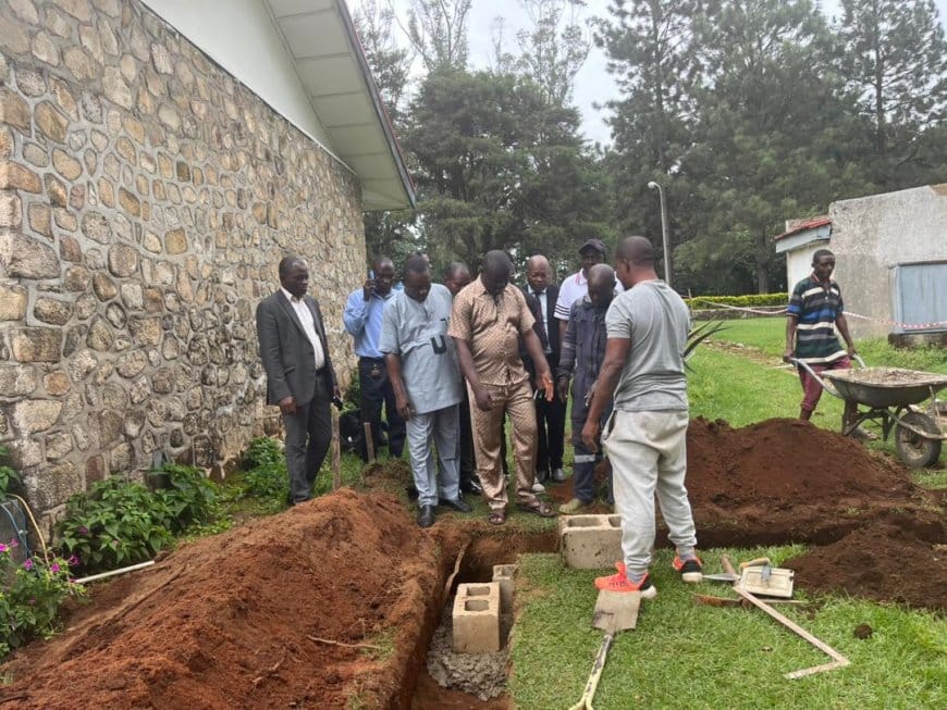 Gov. Otu Lays Foundation Ceremony for Construction Of Obudu Ranch Mini Golf Course House