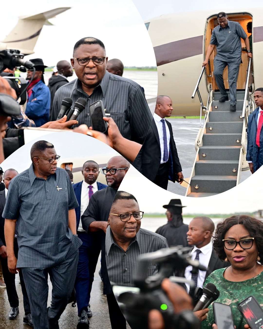 Cross River State Gov Otu Returns from Diaspora Engagements, Affirms Cross River’s Upward Path