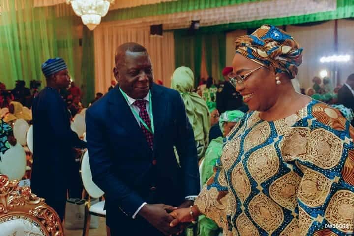 Mrs. Otu and Prof. Odey Attend Renewed Hope National Scholarship Award Ceremony