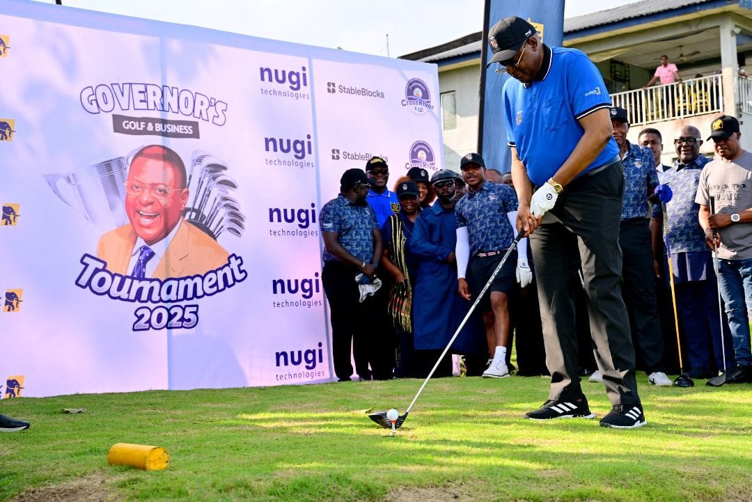 Otu Tees Off Governor’s Golf Tournament, Pledges Sports-Driven Tourism Boost