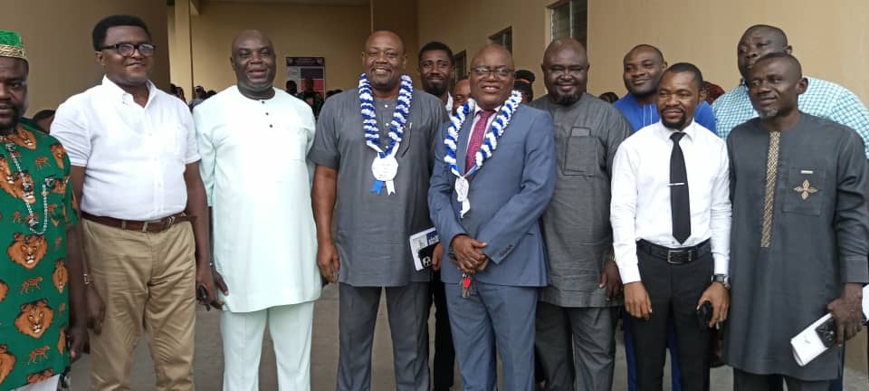 Encomiums as Faculty of Communication and Media Studies Welcomes Pioneer Dean and Deputy Dean