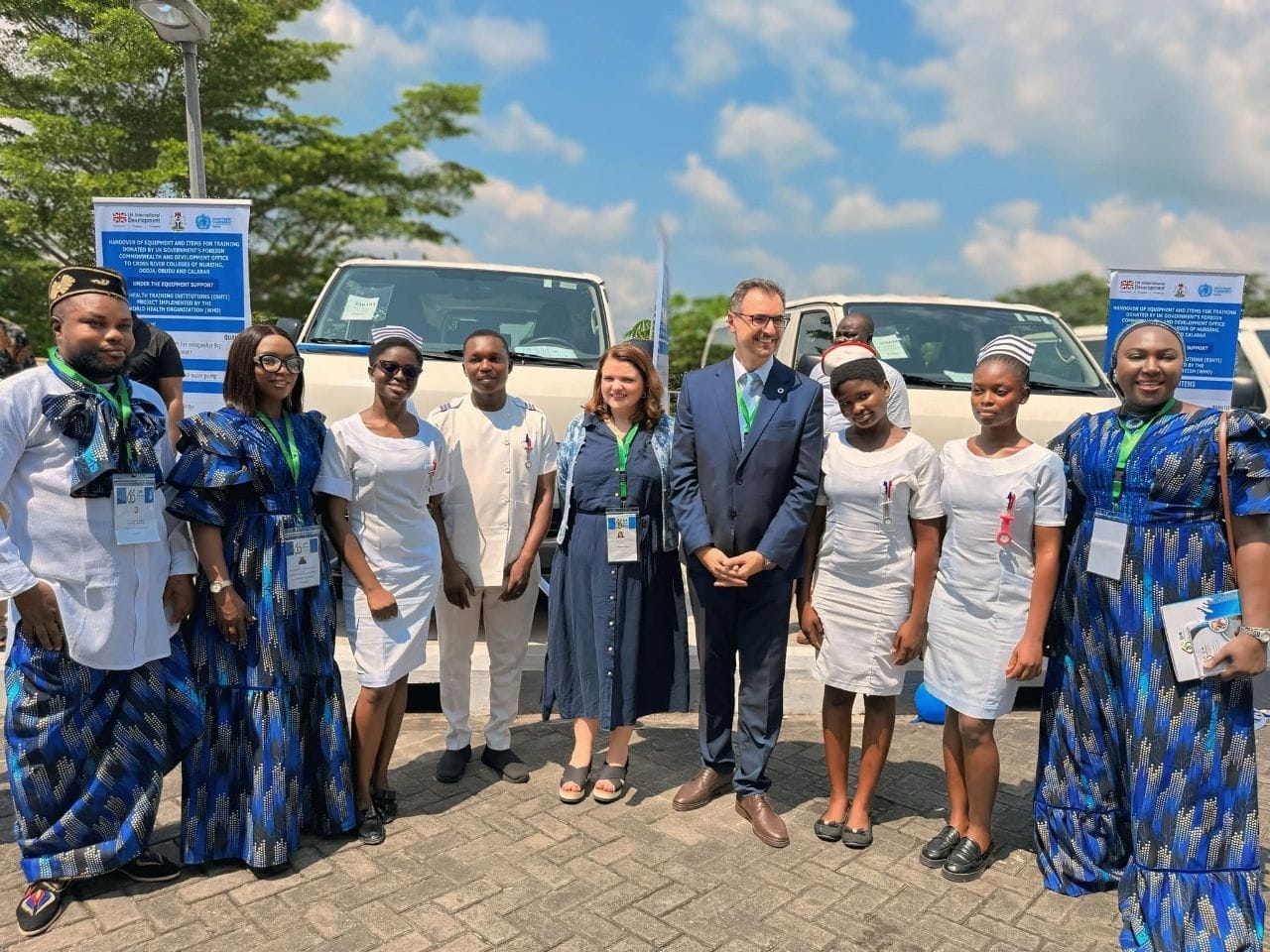 NCH 2025: WHO Supports Cross River Nursing Colleges with Buses, Equipment.