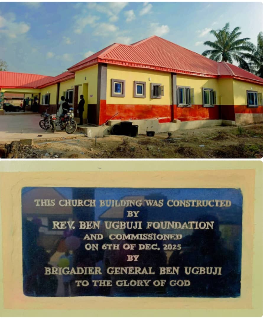 Rev. Ben Ugbuji Foundation Donates 400-Capacity Building to Winners Chapel