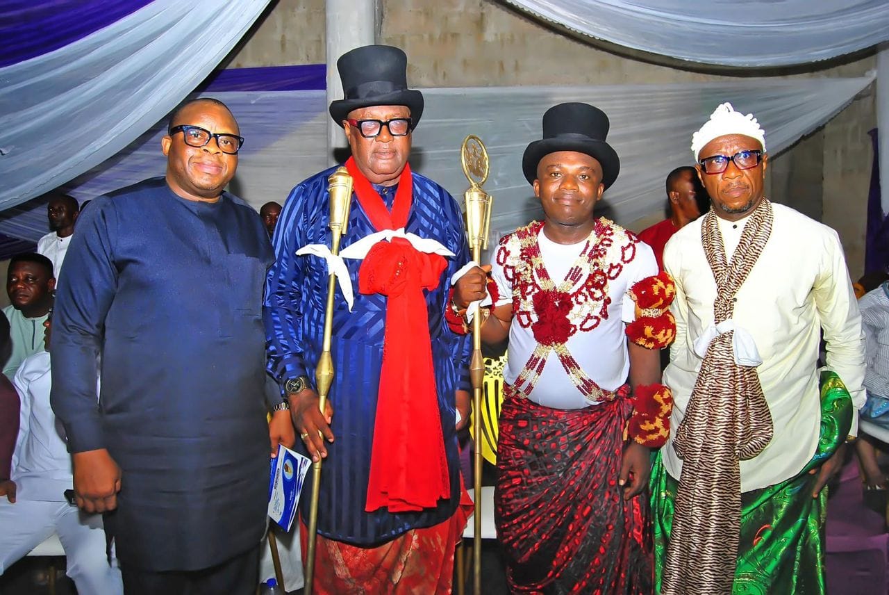 Gov. Otu Assures Okoyong of Accelerated Development as Community Honours Distinguished Sons