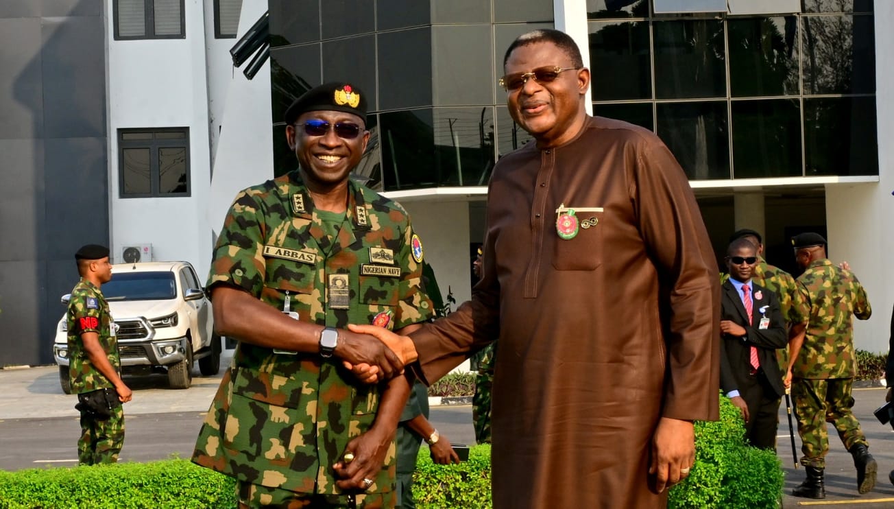 Gov. Otu Receives Naval Chief, Recommits to Strategic Security Partnerships