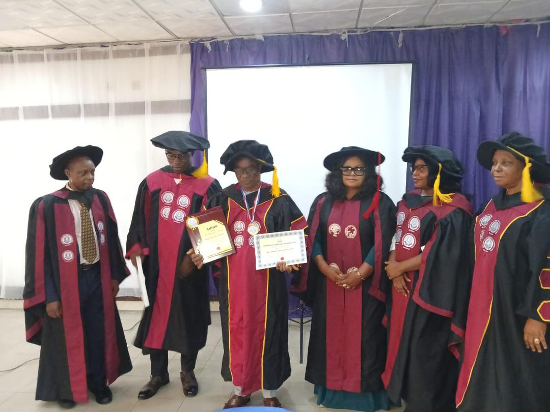 C’River Commissioner Lukpata Inducted Fellow of African Institute of Public Health Professionals