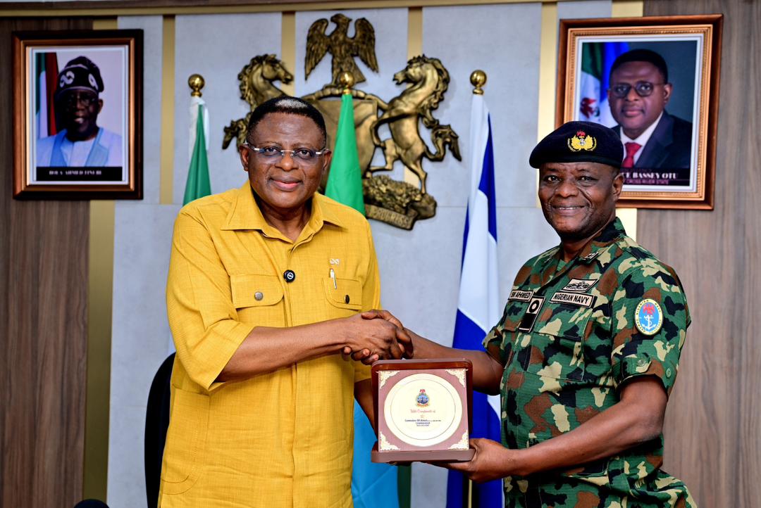 Security: Gov. Otu Assures Navy of Stronger Partnership