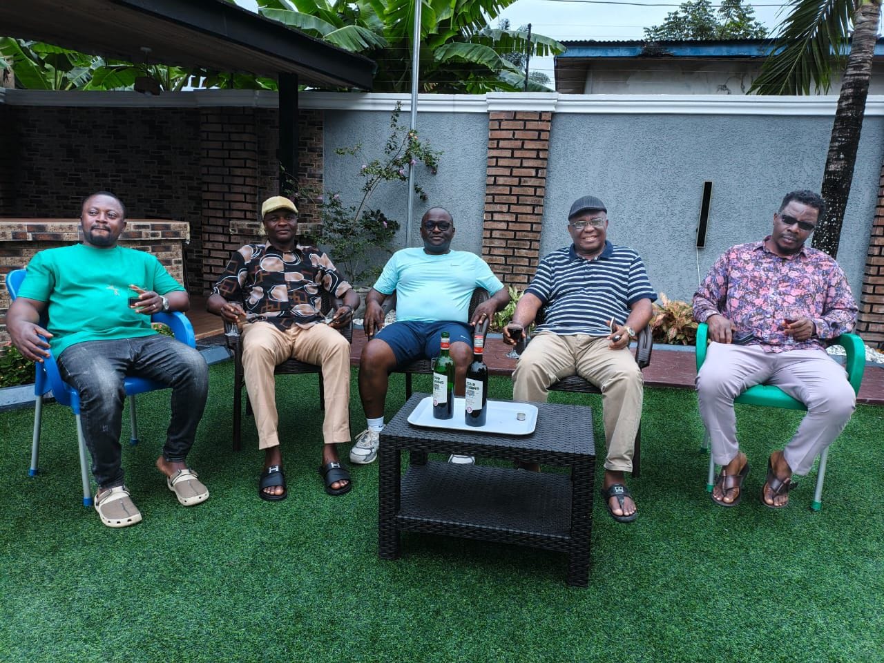 SPACO Alumni Visit Gov. Otu’s Adviser, Gilbert Agbor, Ahead of St. Patrick’s Feastday Celebration