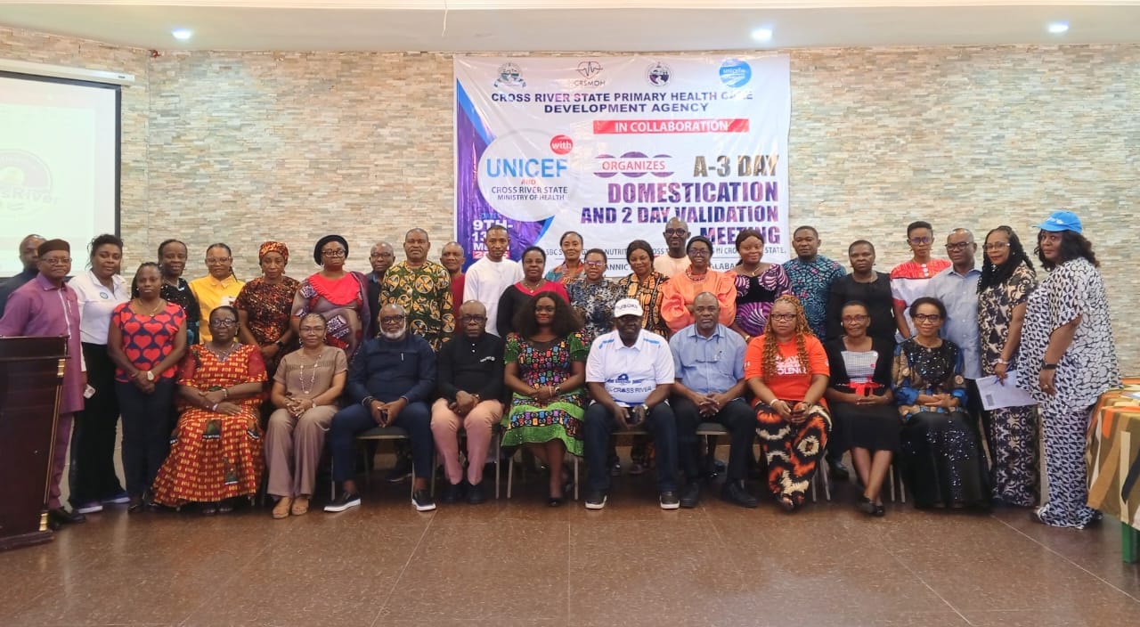 Stakeholders Validates C'River 5-Year Nutrition Roadmap, Urges Caregivers to Drive Implementation