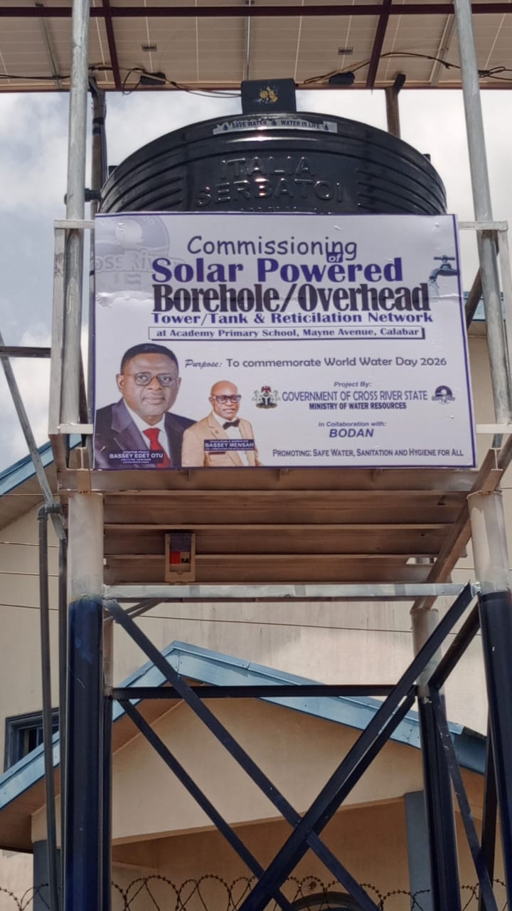 Cross River Commissions Solar-Powered Boreholes to Mark 2026 World Water Day