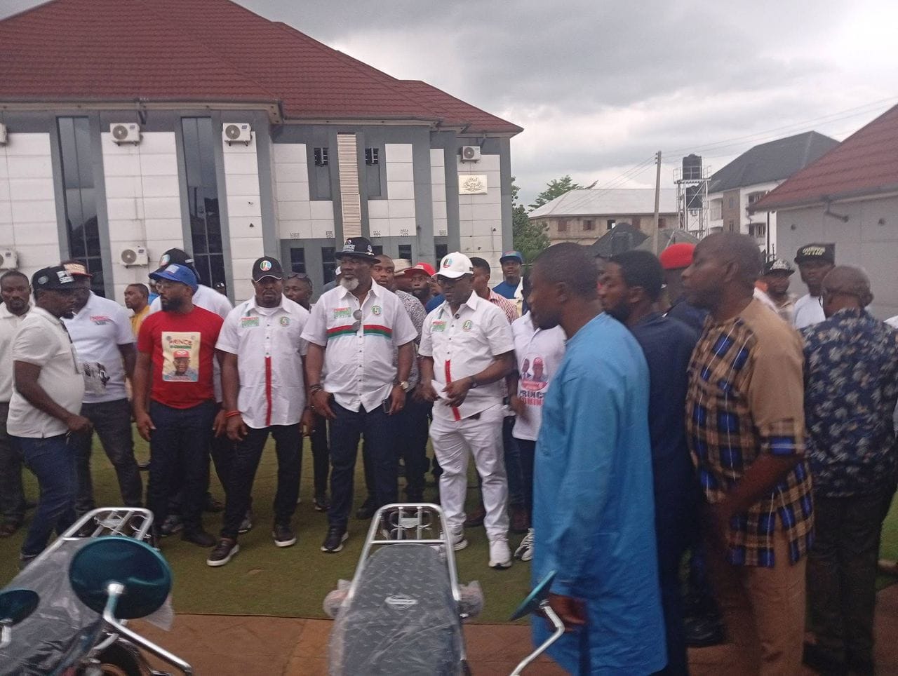 IKOM WARD CHAIRMEN LAUD SPEAKER AYAMBEM OVER MOTORCYCLE EMPOWERMENT