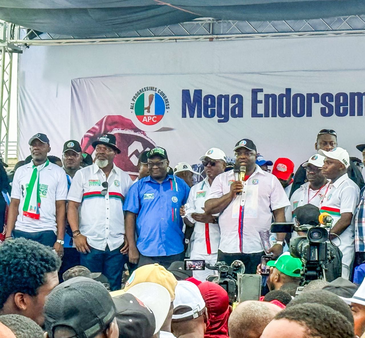 1.5 Million-Man Endorsement Rally: Obudu Chairman Applauds Massive Turnout, Reaffirms Support for Pres. Tinubu and Gov. Otu.