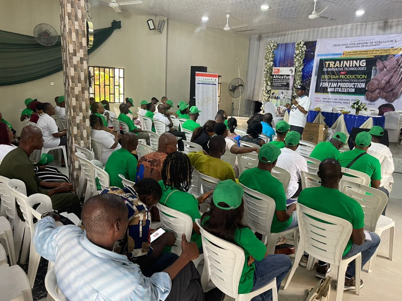 Cross River, IITA Launch Statewide Training to Boost Seed Yam Production