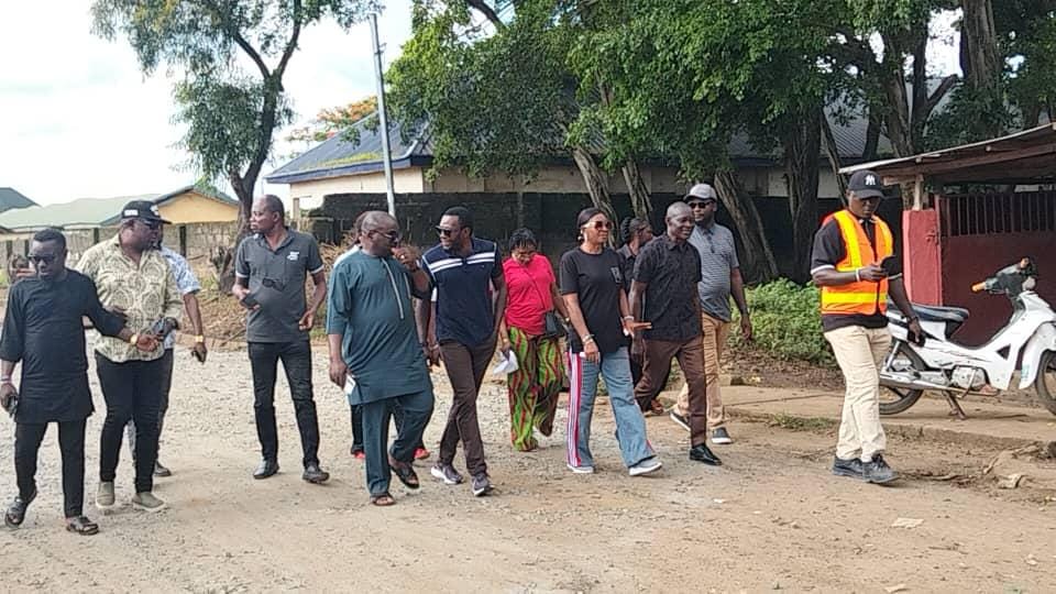 Jubilation as Otu Begins Reconstruction of Popular Sweet Mother Street in Ikom