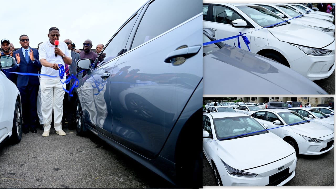 Democracy Day: Gov Otu Rolls Out 100 Electric Vehicles for Public Service, Empowerment