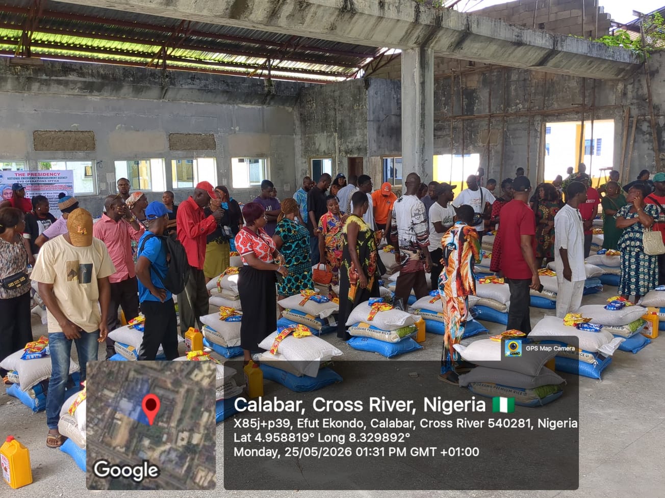 NEMA, CR-SEMA Distribute Relief Materials to Victims of Edibe-Edibe Gas Explosion in Calabar
