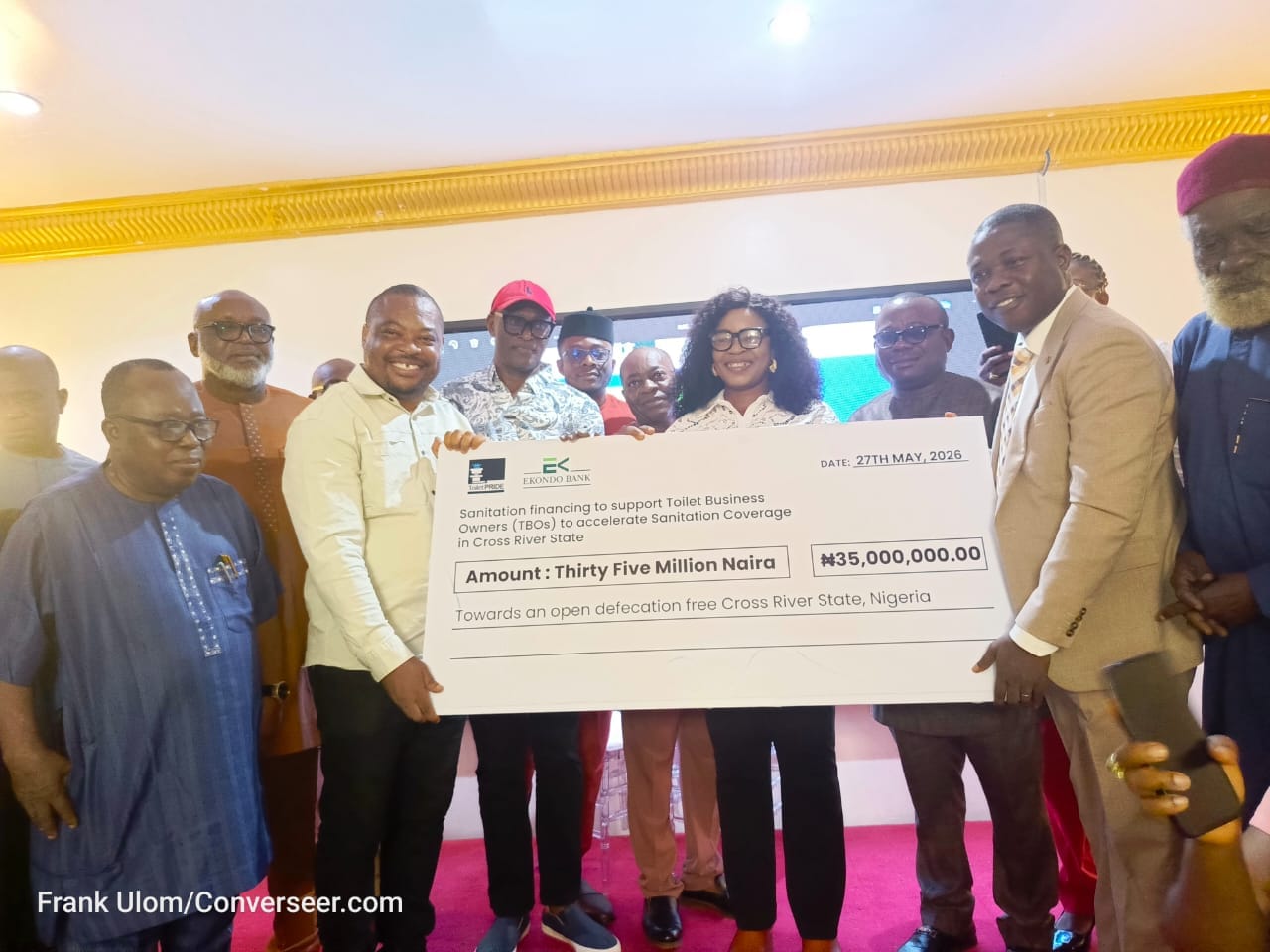 ToiletPride, Ekondo Bank Sign N35m Deal to Boost Sanitation Access in Cross River