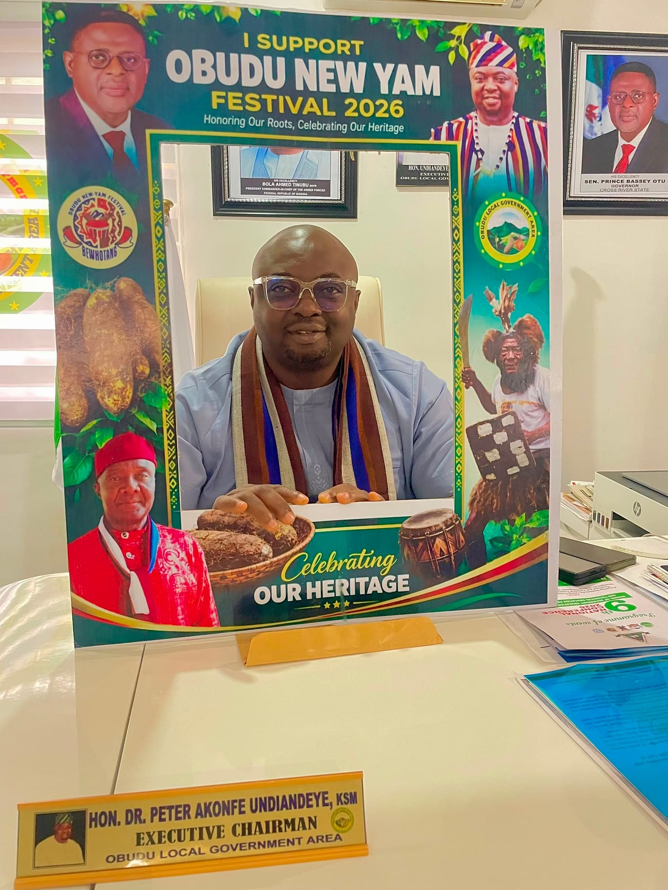 OBUDU NEW YAM FESTIVAL: CHAIRMAN UNDIANDEYE INVITES ALL TO A GRAND CELEBRATION OF CULTURE AND HERITAGE ON THE 4TH OF SEPTEMBER 2026.
