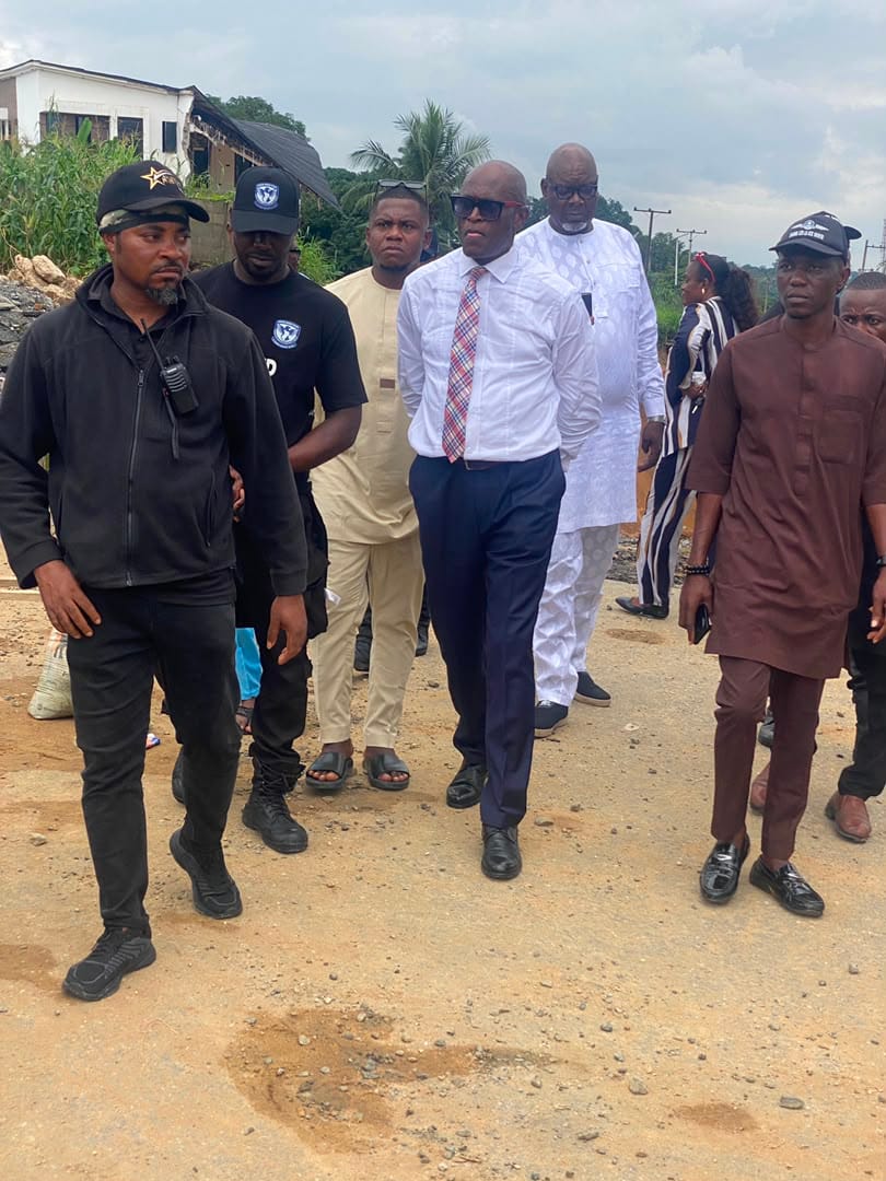 Mensah Inspects Landslide-Prone Areas, Pledges Action on Environmental Threats