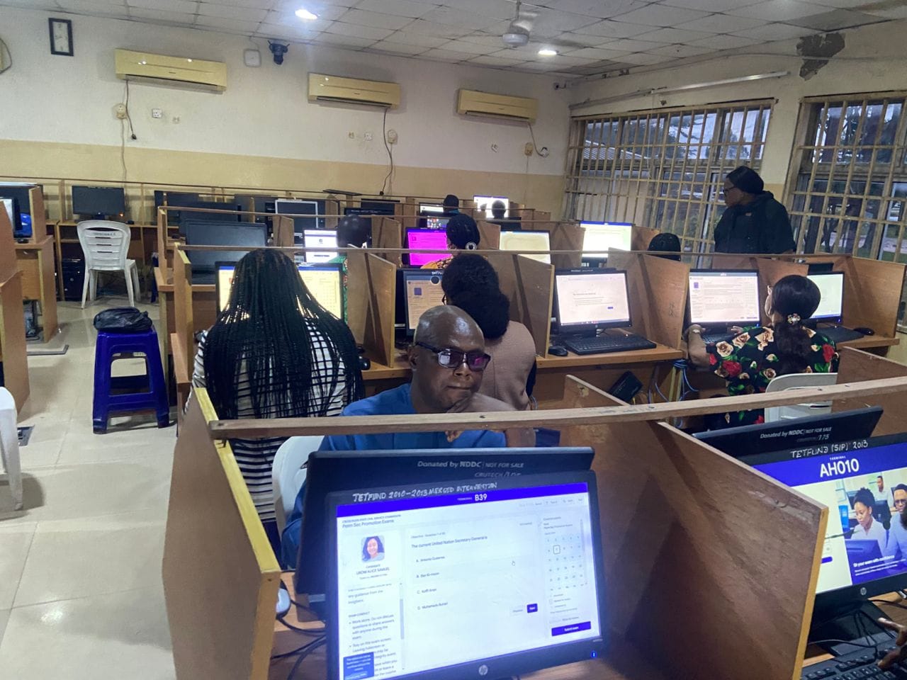 262 Directors Vying for Perm. Secretary Positions Sit C'River CBT Examination