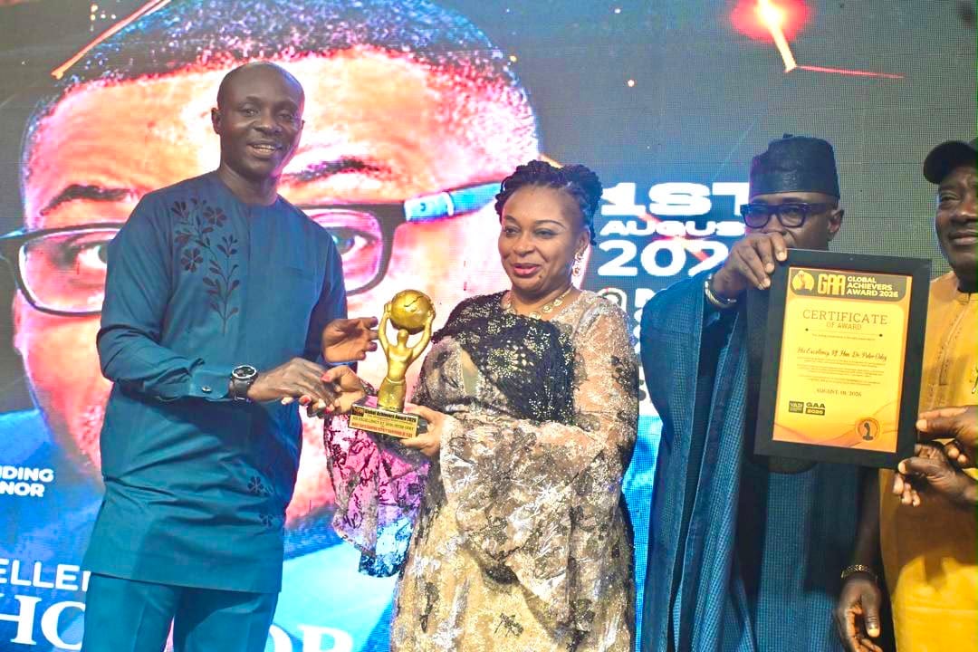 Cross River’s Hon. Peter Odey Wins Outstanding Deputy Governor of the Year