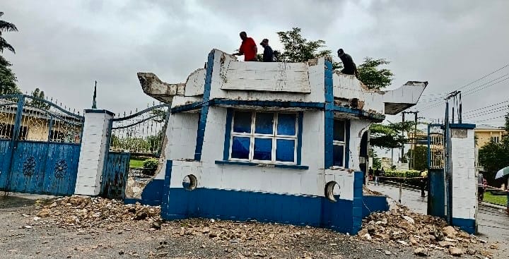 UNICROSS Main Gate Transformation Underway