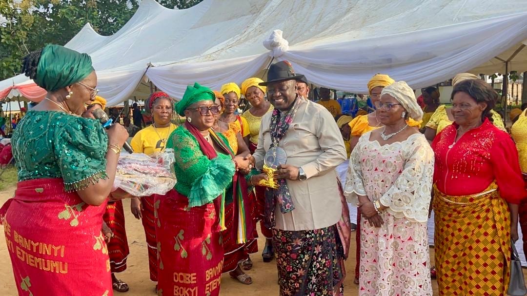 Boki Women Honour Ayuk for Impact in Health, Service to Society