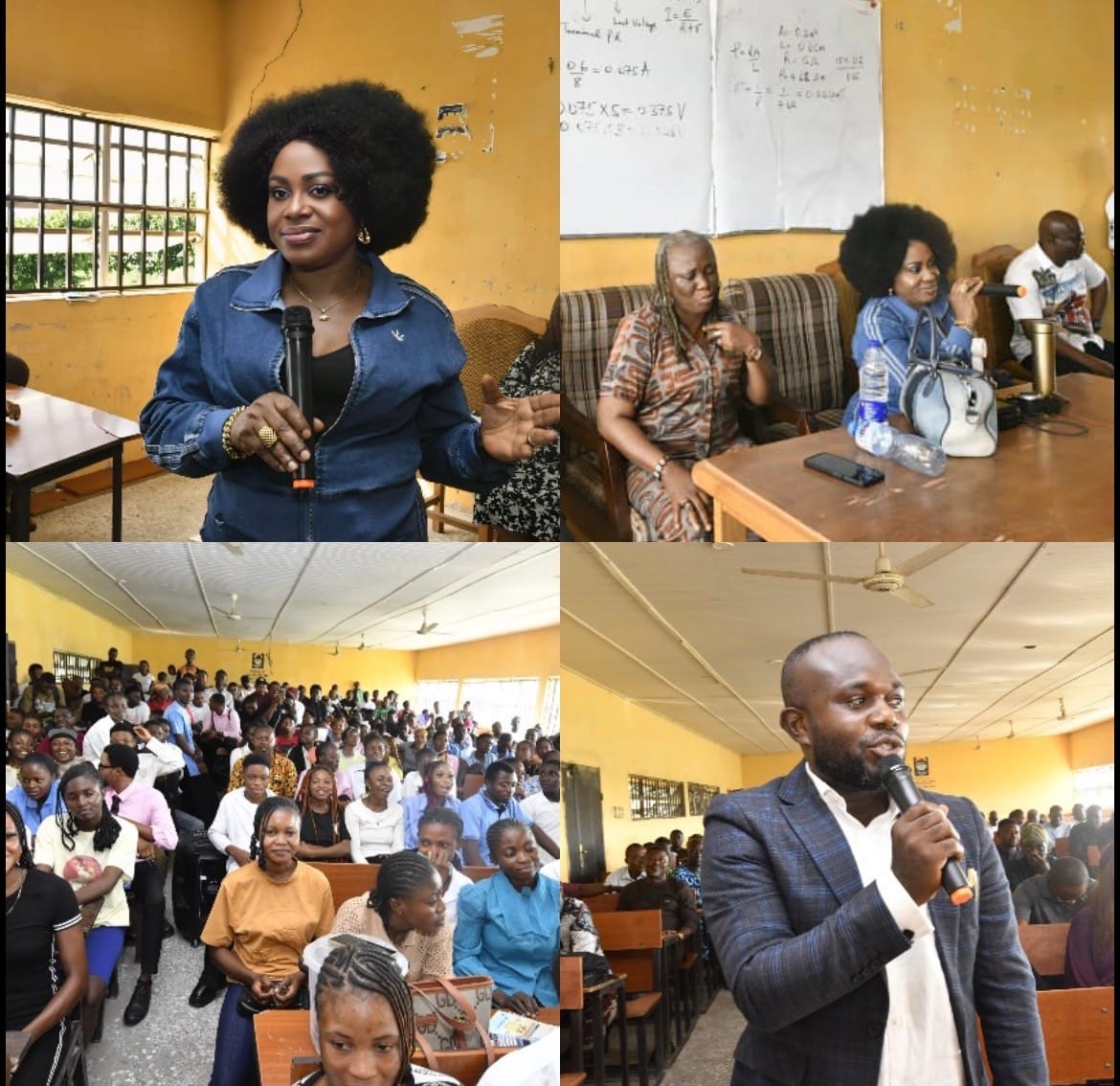 UNICROSS VC Engages Okuku Staff, Students on Welfare, Professionalism