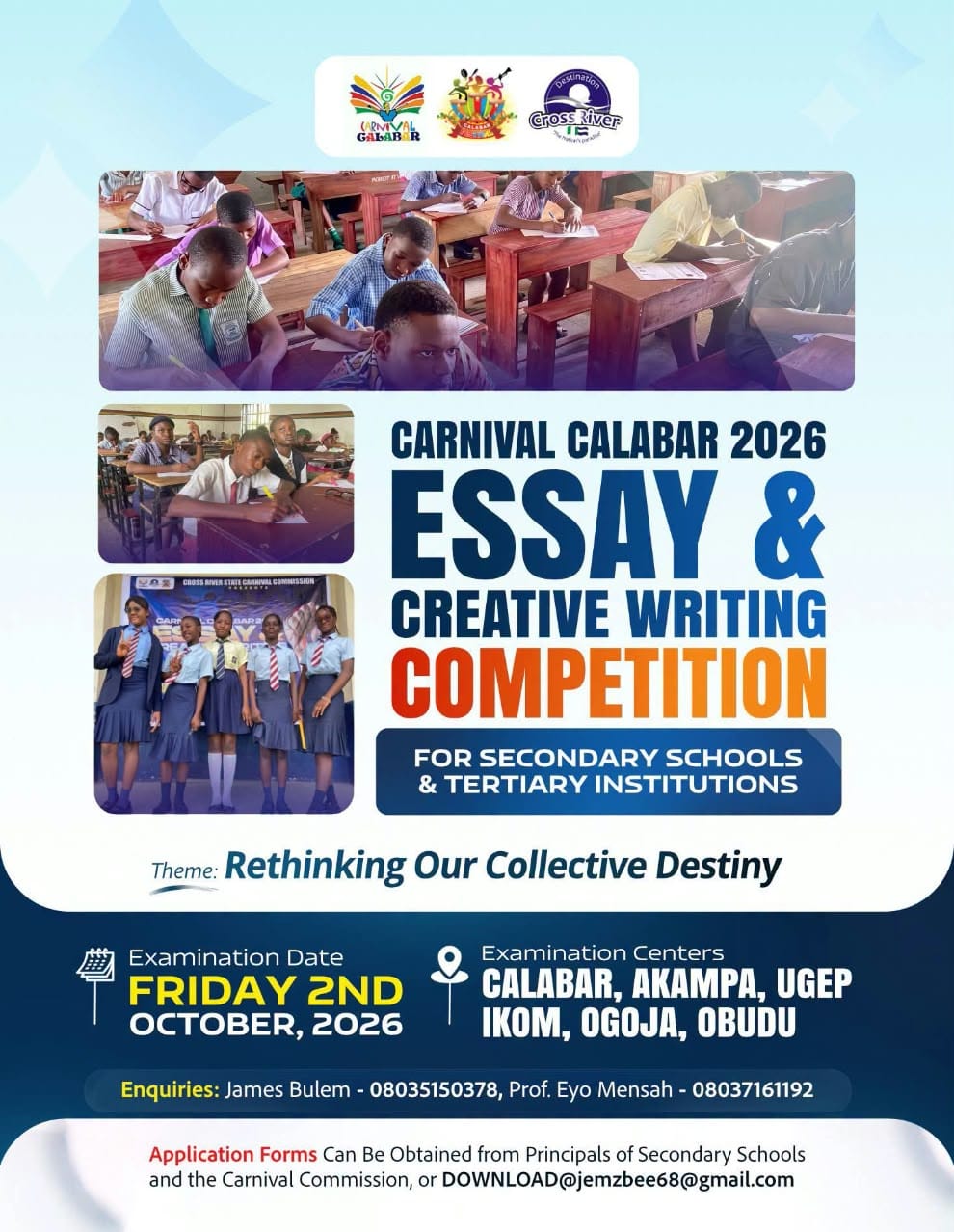 Nurturing Young Writers Through the Carnival Calabar Essay Competition