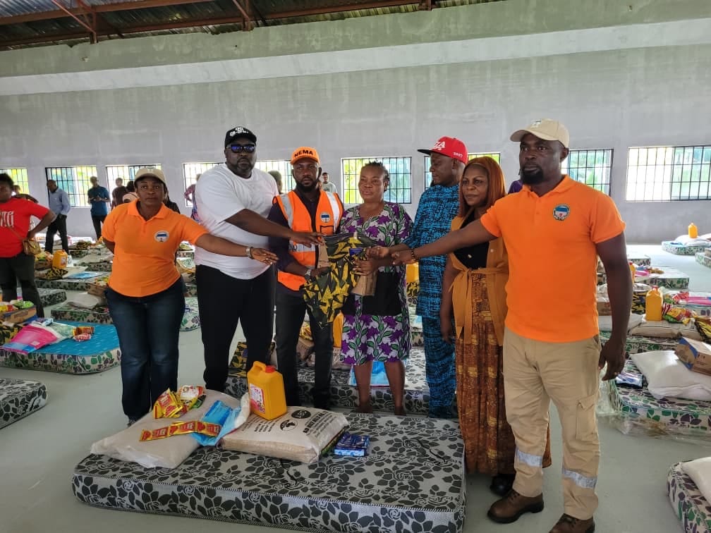 Relief Comes to Calabar Disaster Victims as NEMA, CR-SEMA Distribute Essential Supplies