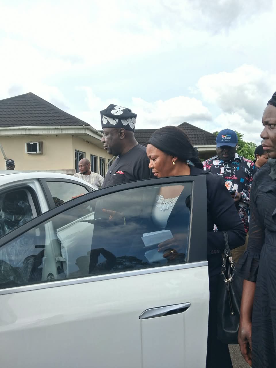 A Day After Labour, Gov Otu Gifts 15 Magistrates Electric Cars