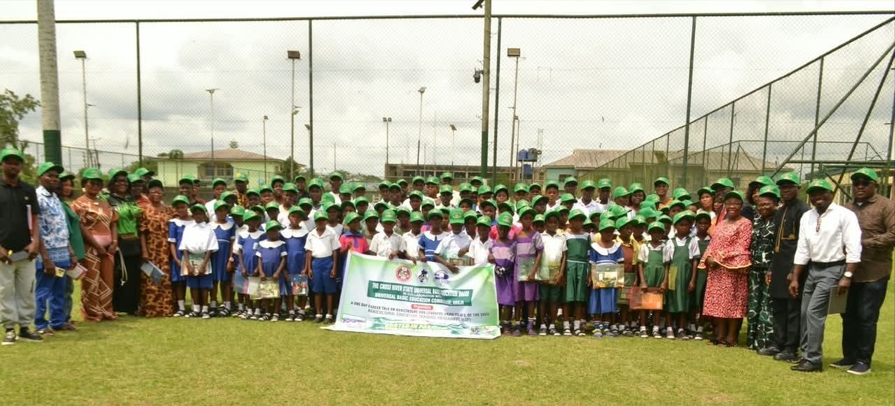 C'River SUBEB, UBEC Hold Career Talk on Agric for Pupils