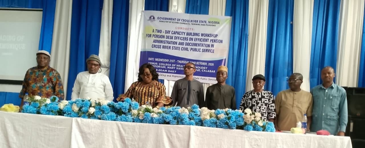 C'River Trains Pension Desk Officers on Efficient Service Delivery
