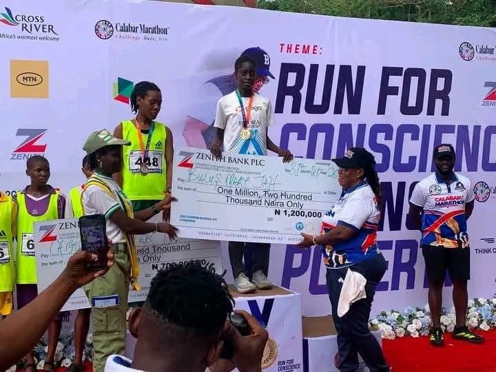 PLATEAU-BORN ATHLETES CART STAR PRIZES AT CALABAR MARATHON