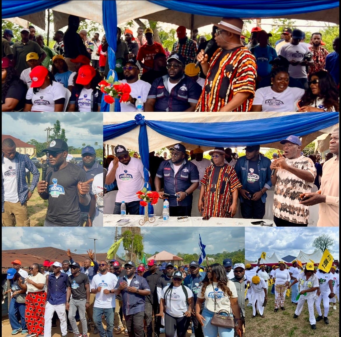 Etung Pledges Total Support for Otu, Tinubu as Evidence Group Inaugurates Exco