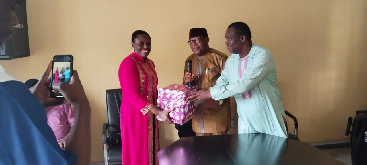 Commissioner Anom Hails Retiring Perm Sec, Gold Ita