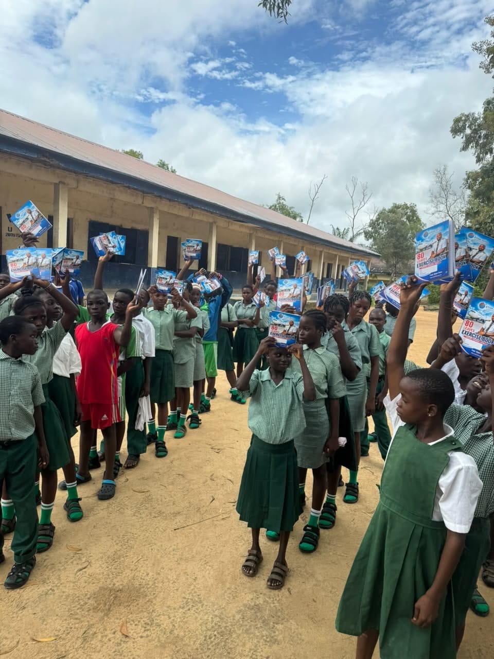 Captain Tawo Donates Educational Materials to Schools Across Etung LGA